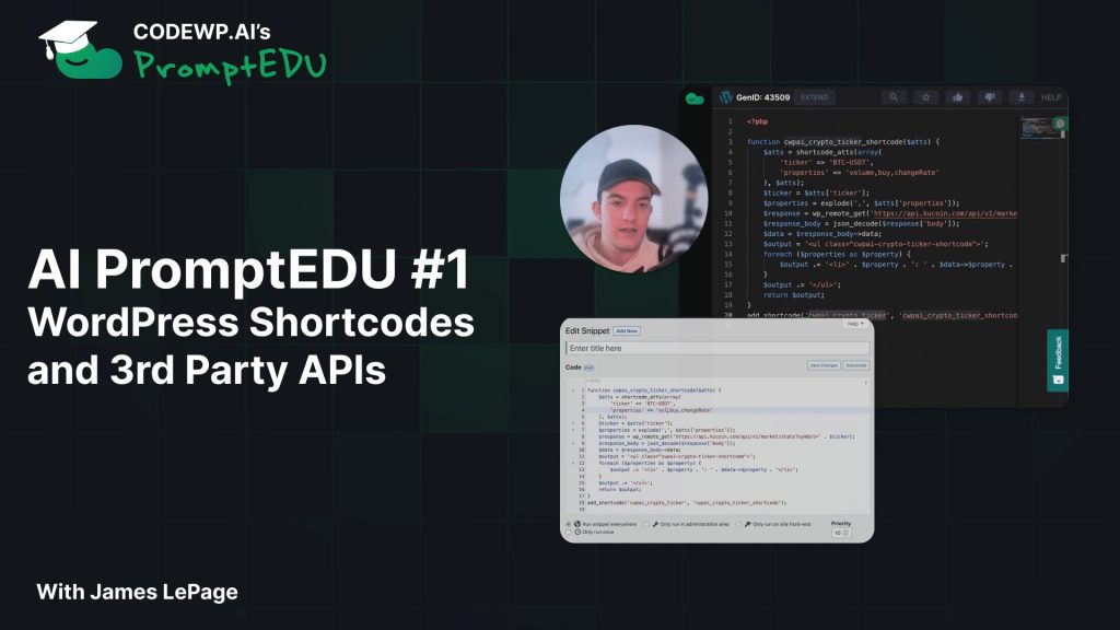 Simplify WordPress Development with AI-Powered CodeWP