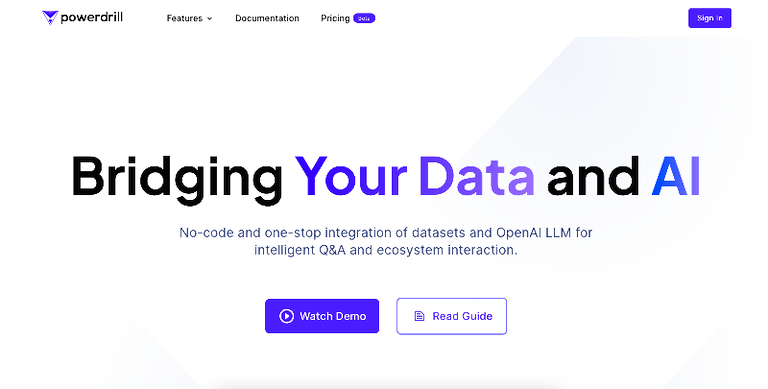 Synthesize: Unveiling Powerdrill's Synergetic Data-AI Nexus