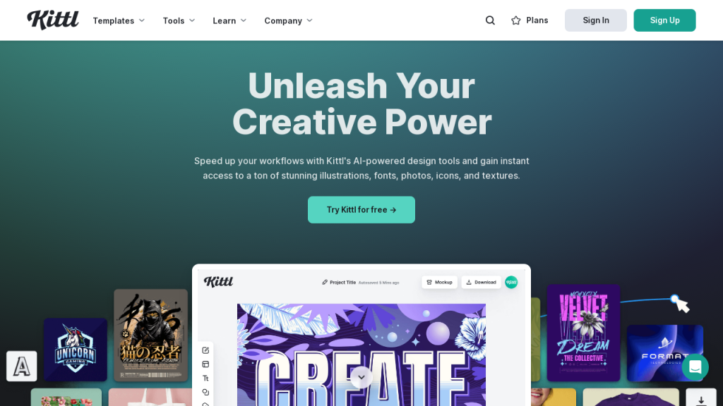Kittl: AI-Powered Design Tools for Stunning Visuals