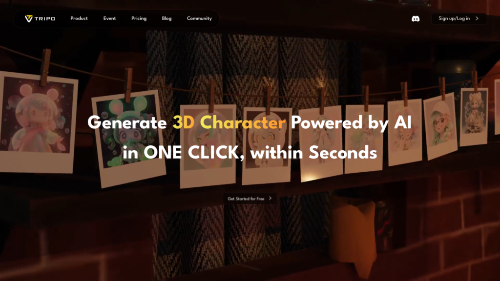 Tripo3D.ai: AI-Driven 3D Modeling Tool for Metaverse Needs