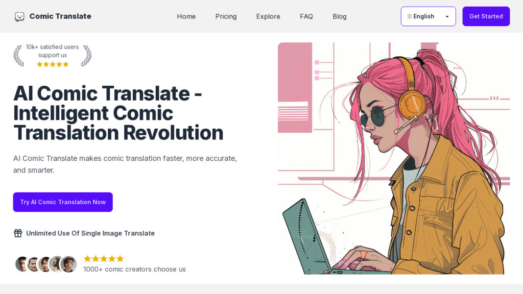 AI Comic Translate: Breaking Global Language Barriers Online