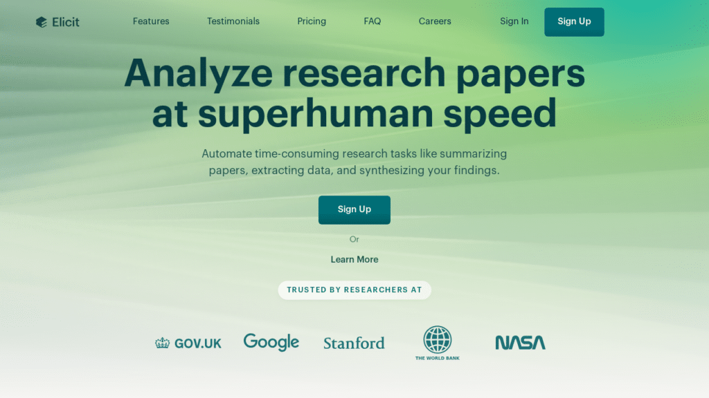 Elicit AI: Supercharge Your Academic Research Instantly