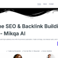 Mikqa AI: Advanced SEO Automation for Link Building Success