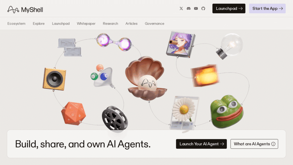 MyShell.ai: Build No-Code AI Agents With Blockchain Rewards
